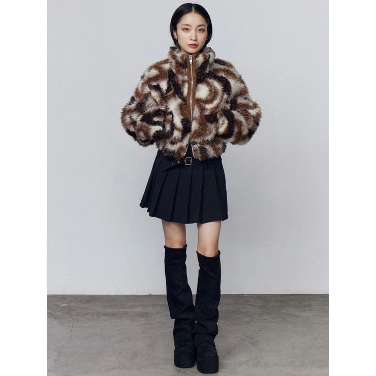 EMODA シングルミニボアブルゾン シングルミニボアブルゾン[品番：MKSW0066937]｜EMODA（エモダ）の