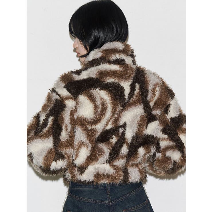 シングルミニボアブルゾン[品番：MKSW0066937]｜EMODA（エモダ）の