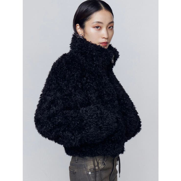 シングルミニボアブルゾン | EMODA | 詳細画像44 