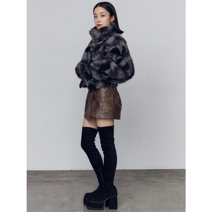 シングルミニボアブルゾン | EMODA | 詳細画像7 