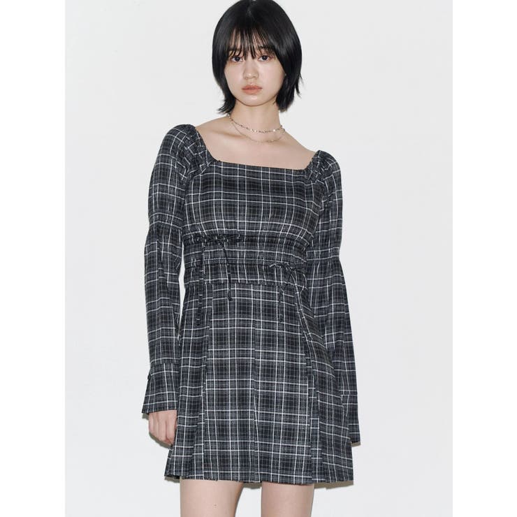 2WAYショルダーギャザーワンピース | EMODA | 詳細画像8 