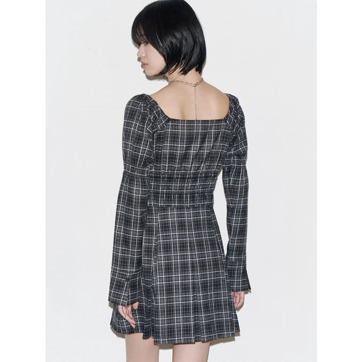 2WAYショルダーギャザーワンピース | EMODA | 詳細画像9 