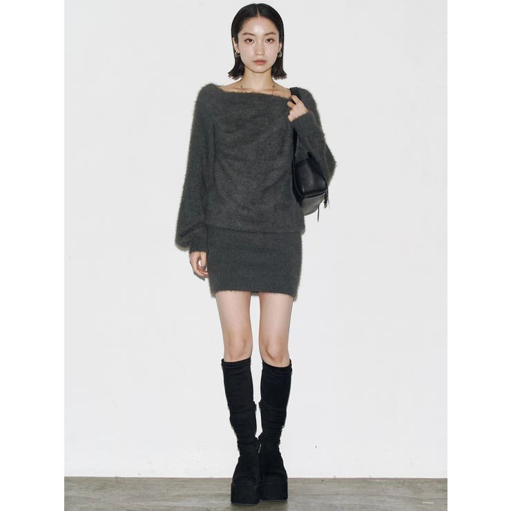 シャギードレープミニワンピース | EMODA | 詳細画像11 