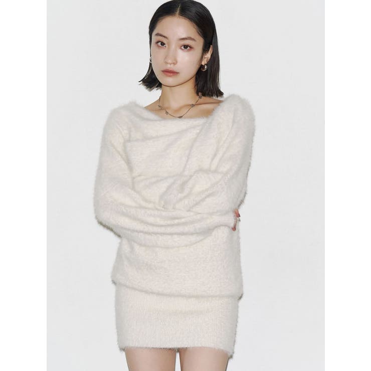 シャギードレープミニワンピース | EMODA | 詳細画像14 