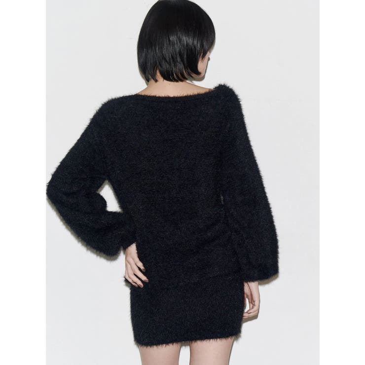 シャギードレープミニワンピース | EMODA | 詳細画像3 