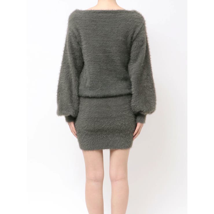 シャギードレープミニワンピース | EMODA | 詳細画像36 