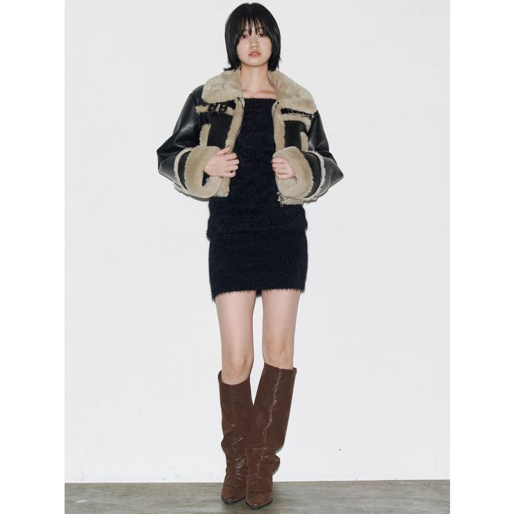 シャギードレープミニワンピース | EMODA | 詳細画像7 