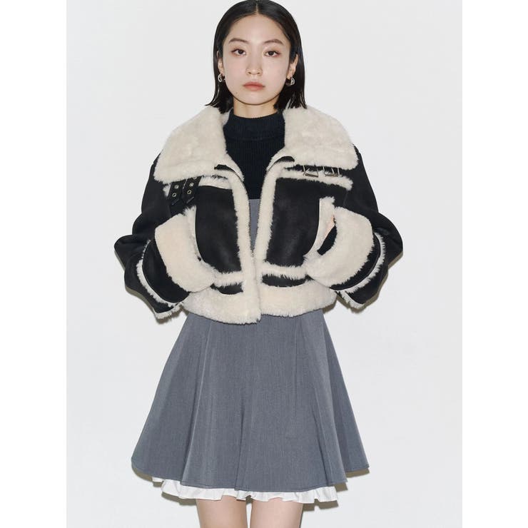 ヘムレイヤードフレアミニワンピース | EMODA | 詳細画像15 