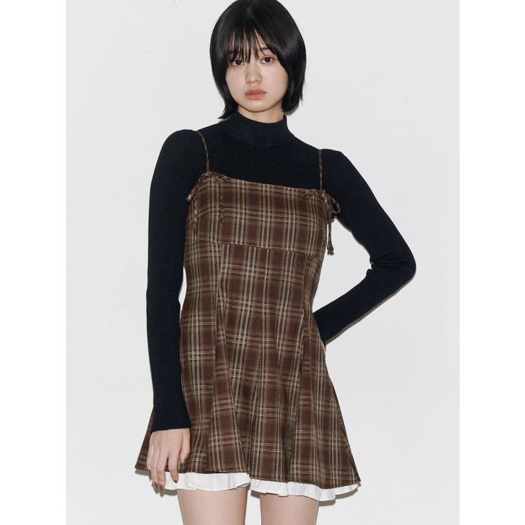 ヘムレイヤードフレアミニワンピース | EMODA | 詳細画像17 