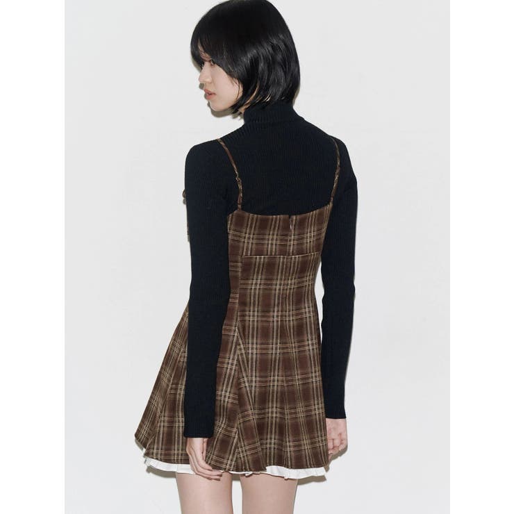 ヘムレイヤードフレアミニワンピース | EMODA | 詳細画像18 