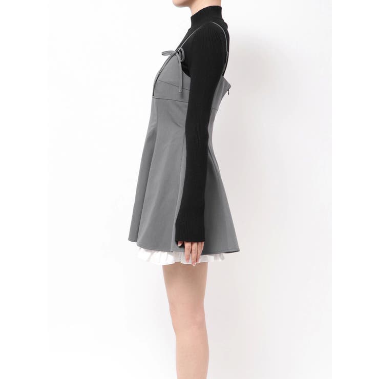 ヘムレイヤードフレアミニワンピース | EMODA | 詳細画像24 