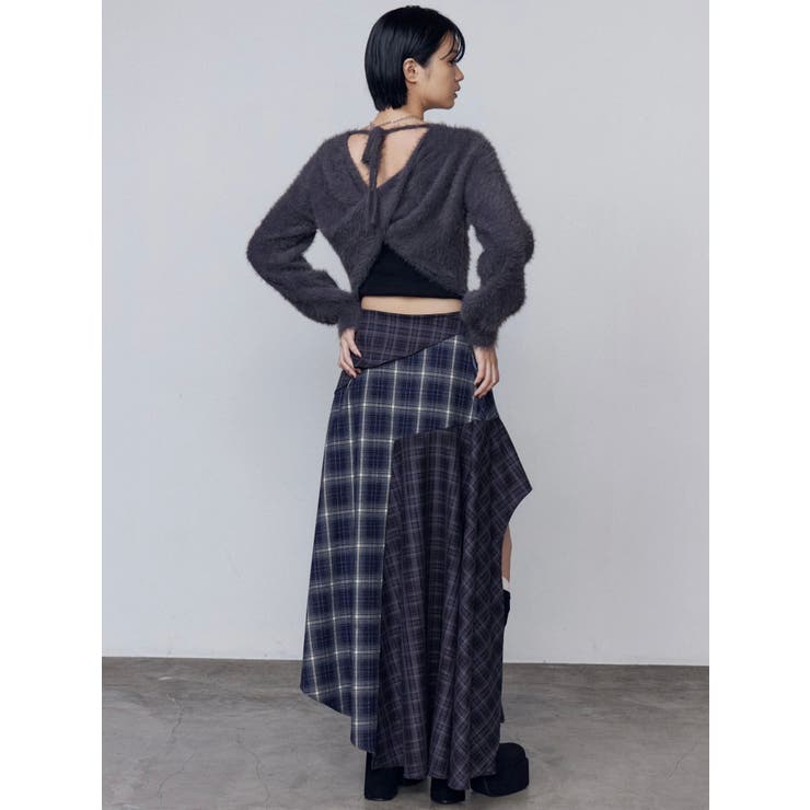 アシンメトリードッキングスカート | EMODA | 詳細画像19 