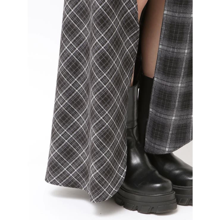 アシンメトリードッキングスカート | EMODA | 詳細画像30 