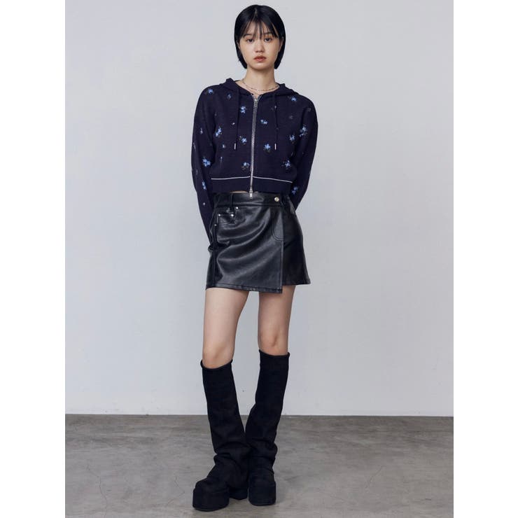 アシンメトリーラップスカート[品番：MKSW0066933]｜EMODA（エモダ）の