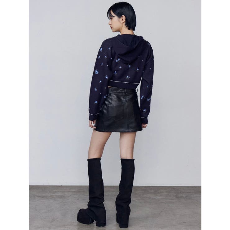 アシンメトリーラップスカート | EMODA | 詳細画像13 