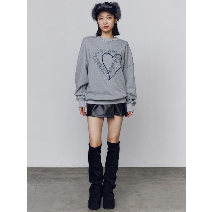 アシンメトリーラップスカート | EMODA | 詳細画像26 