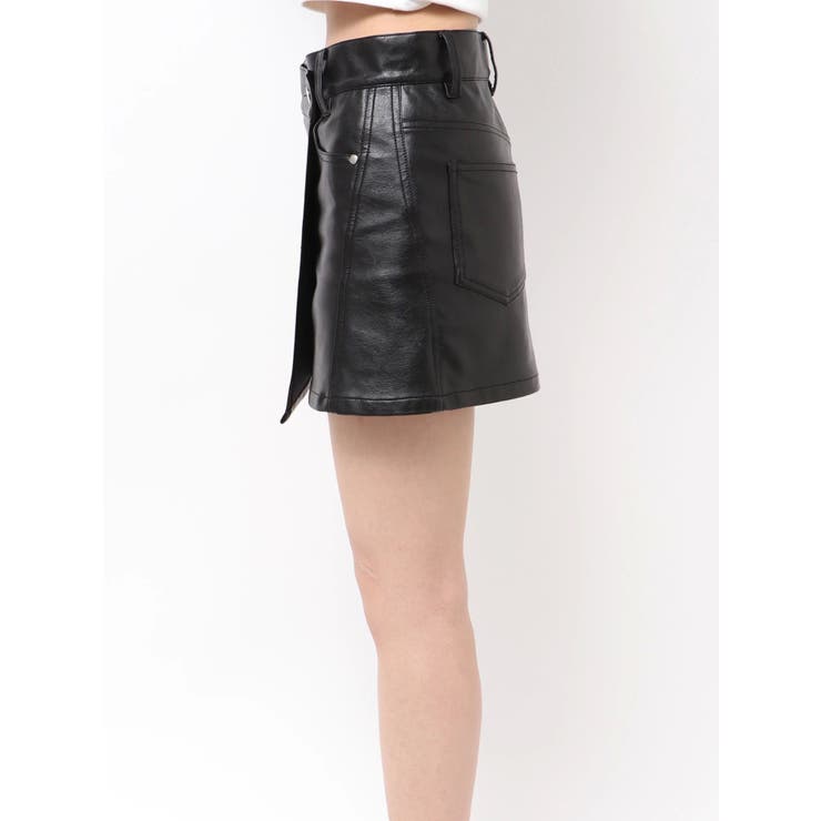 アシンメトリーラップスカート | EMODA | 詳細画像31 