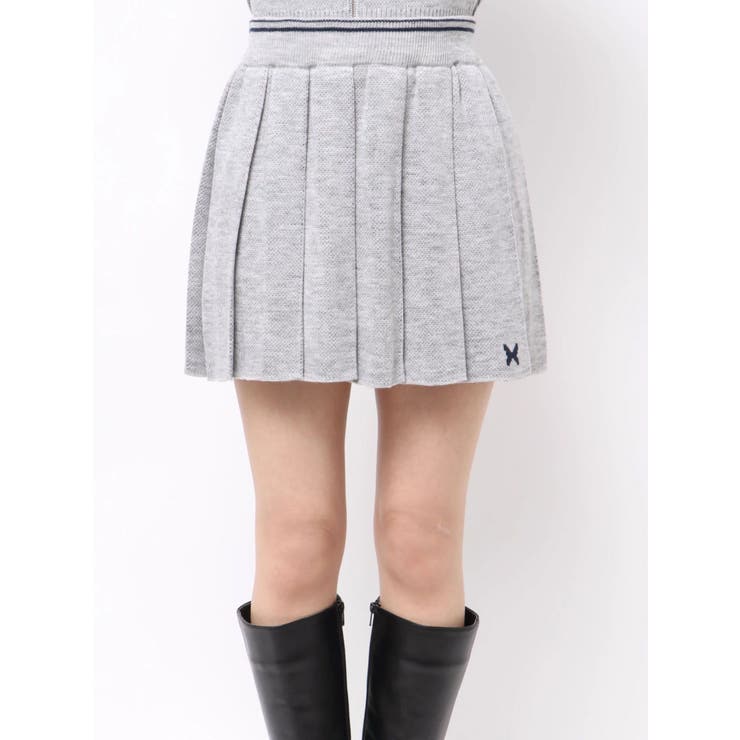 プリーツニットミニスカート | EMODA | 詳細画像20 