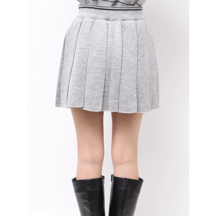 プリーツニットミニスカート | EMODA | 詳細画像22 