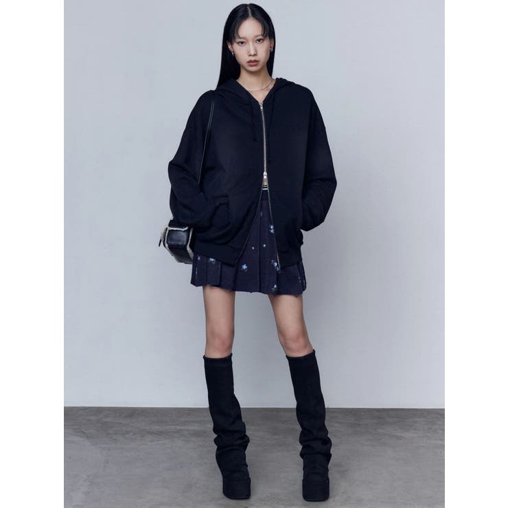 プリーツニットミニスカート | EMODA | 詳細画像9 