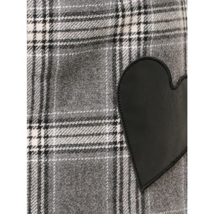 ハートパッチボックスミニスカート | EMODA | 詳細画像33 