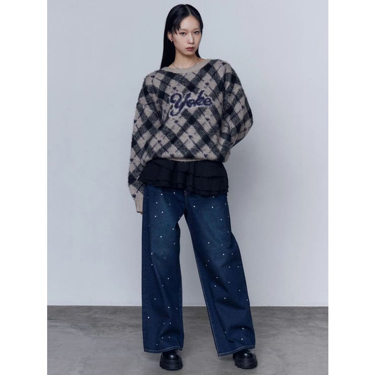 ニットレースラップスカート | EMODA | 詳細画像6 