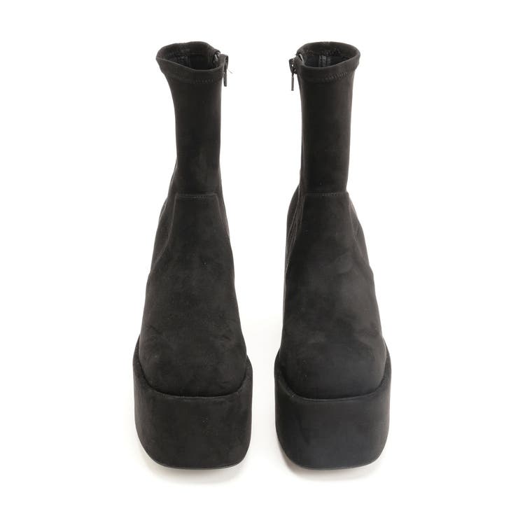 バルキープランプショートフィットブーツ | EMODA | 詳細画像11