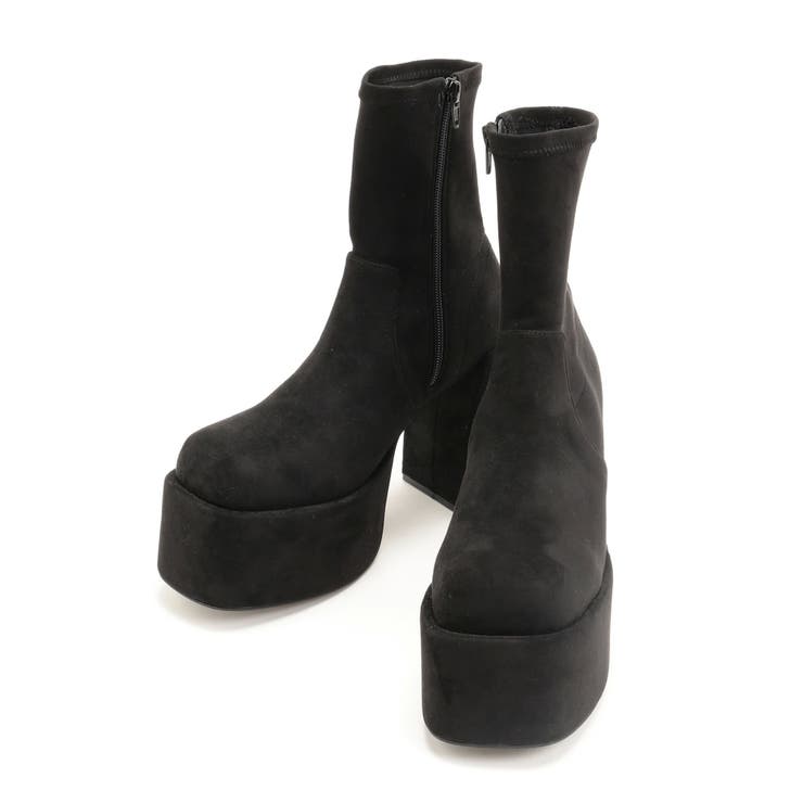 バルキープランプショートフィットブーツ | EMODA | 詳細画像17