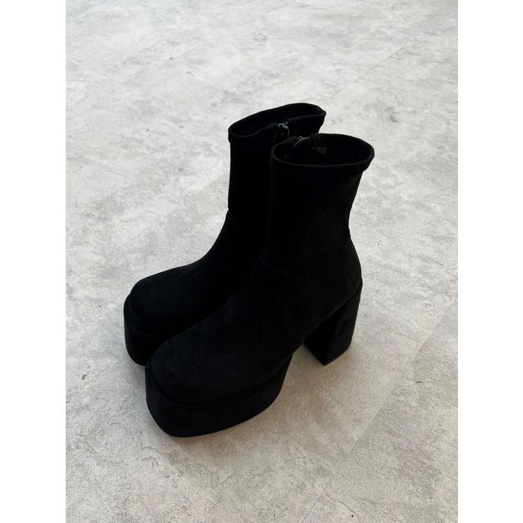 バルキープランプショートフィットブーツ | EMODA | 詳細画像8