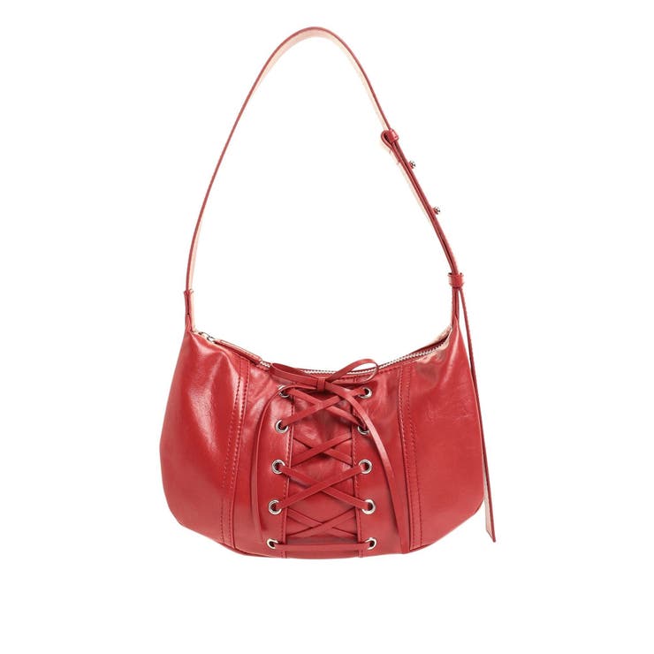 レースアップハーフムーンバッグ | EMODA | 詳細画像12 