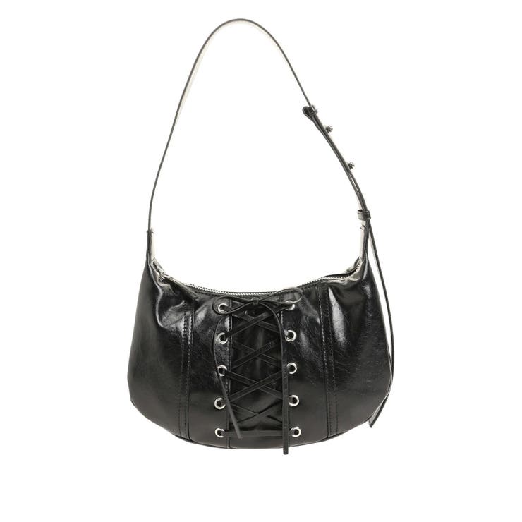 レースアップハーフムーンバッグ | EMODA | 詳細画像13 