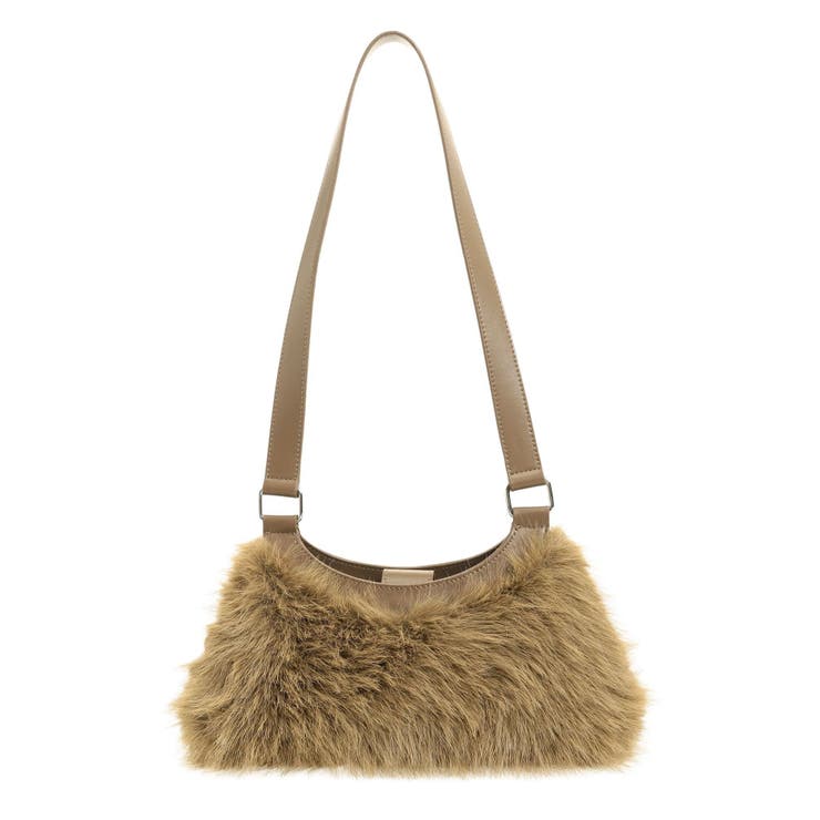 フェイクファーチャームショルダーバッグ | EMODA | 詳細画像13 