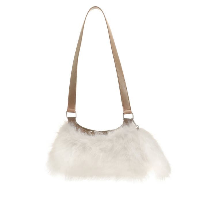 フェイクファーチャームショルダーバッグ | EMODA | 詳細画像14 