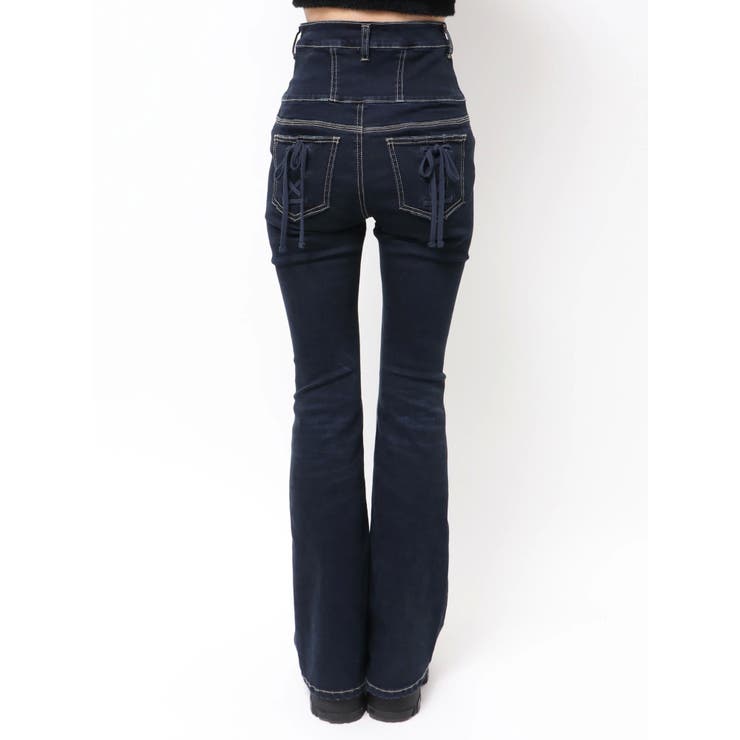 リボンポケットハイウエストパギンス | EMODA | 詳細画像18 