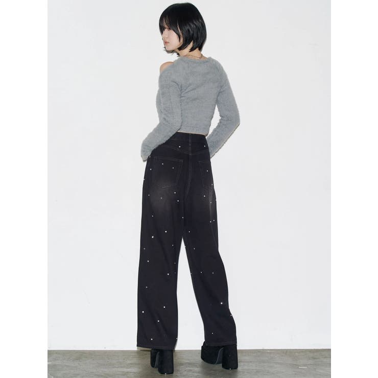 クロスベルトルーズジーンズ | EMODA | 詳細画像10 