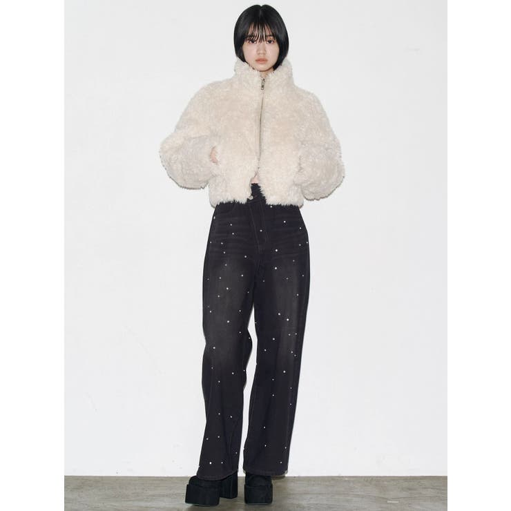 クロスベルトルーズジーンズ | EMODA | 詳細画像11 