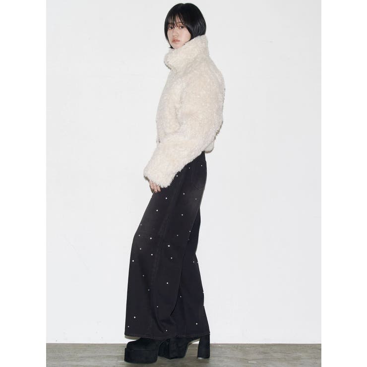 クロスベルトルーズジーンズ | EMODA | 詳細画像12 