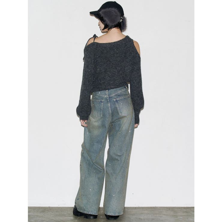 クロスベルトルーズジーンズ | EMODA | 詳細画像5 