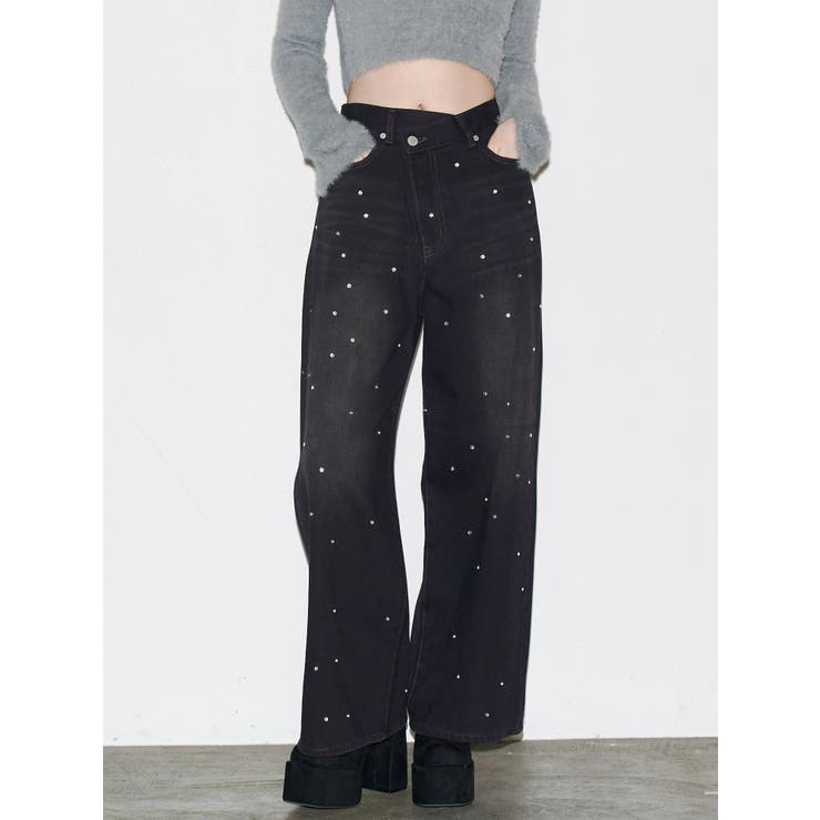 クロスベルトルーズジーンズ | EMODA | 詳細画像7 