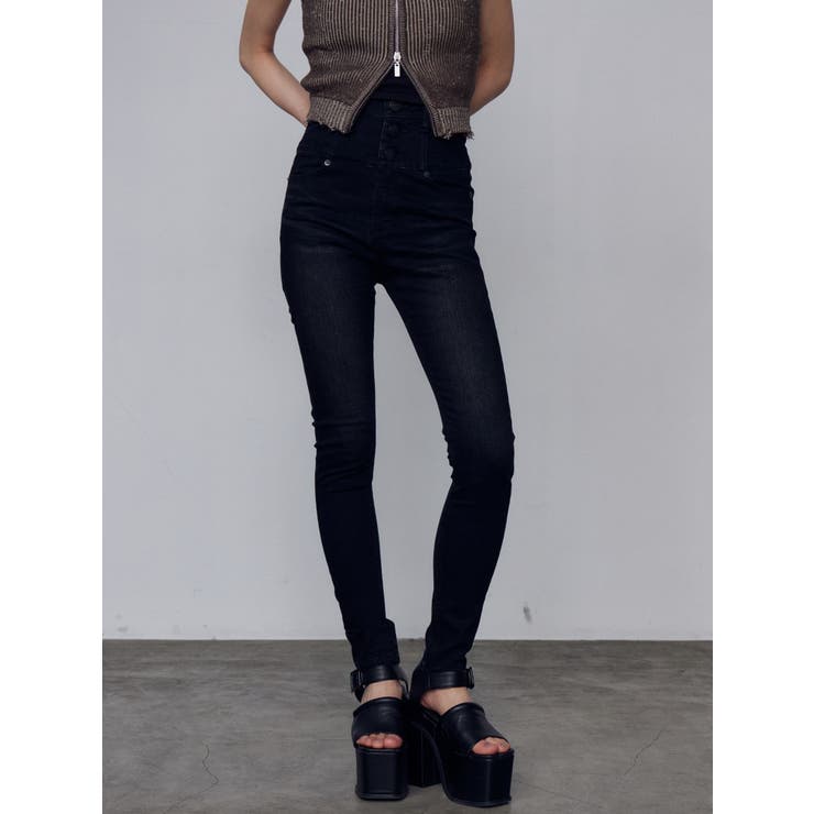 【ELDER】モンスターハイウエストデニム | EMODA | 詳細画像1 