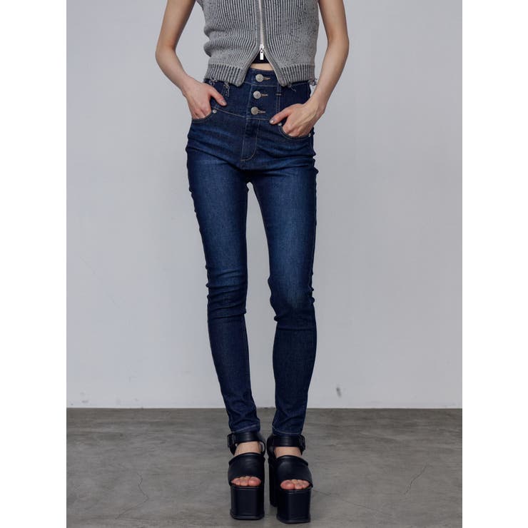 【ELDER】モンスターハイウエストデニム | EMODA | 詳細画像11 