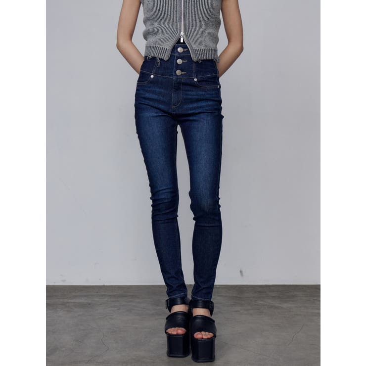 【ELDER】モンスターハイウエストデニム | EMODA | 詳細画像12 