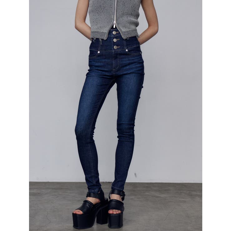 【ELDER】モンスターハイウエストデニム | EMODA | 詳細画像13 