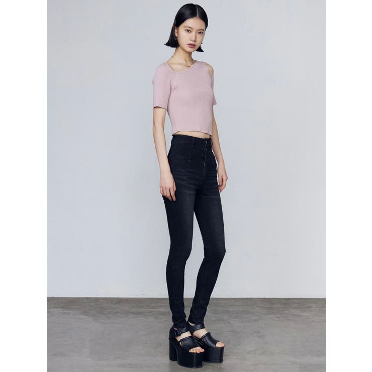 【ELDER】モンスターハイウエストデニム | EMODA | 詳細画像21 