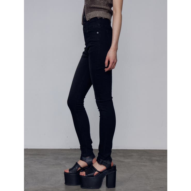 【ELDER】モンスターハイウエストデニム | EMODA | 詳細画像4 