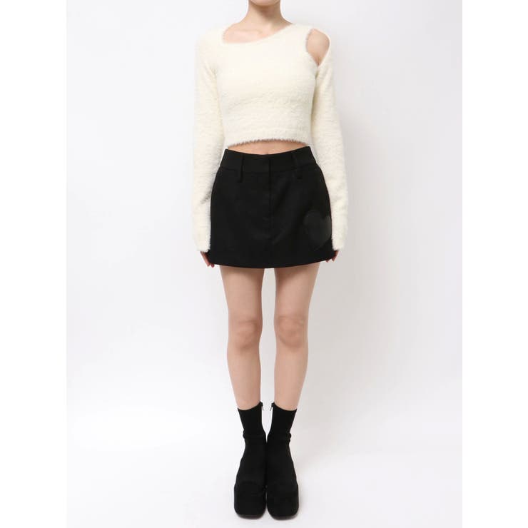 シャギースキンラインニット | EMODA | 詳細画像10 