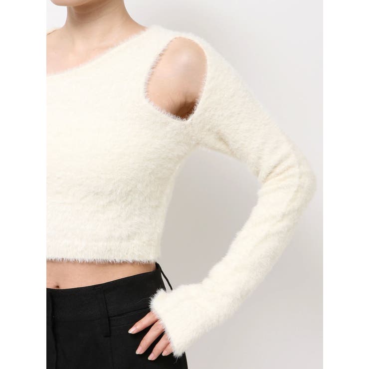 シャギースキンラインニット | EMODA | 詳細画像7 