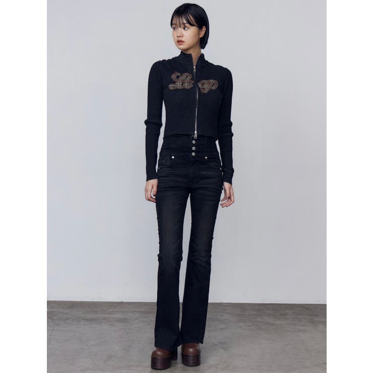 パッチロゴプレーティングニット | EMODA | 詳細画像13 