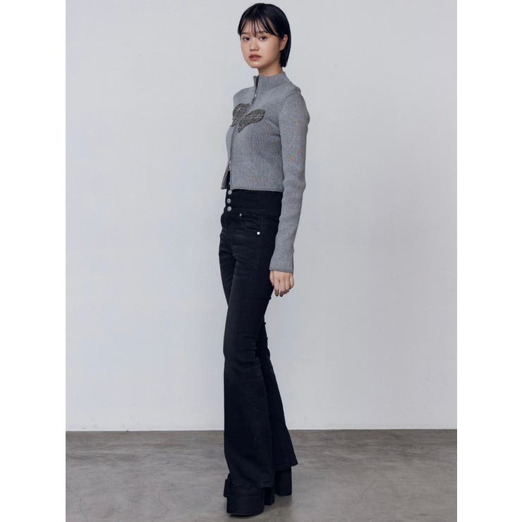 パッチロゴプレーティングニット | EMODA | 詳細画像25 