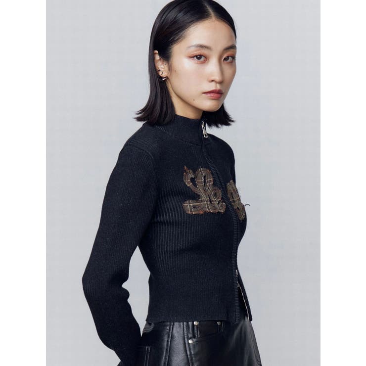 パッチロゴプレーティングニット | EMODA | 詳細画像28 